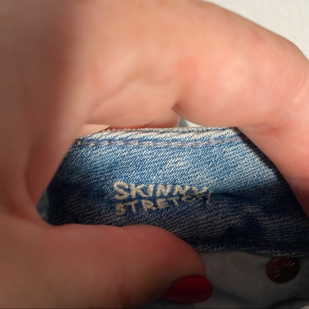 American Eagle Super Stretch Destroyed Jeans 10R - Picture 8 of 10